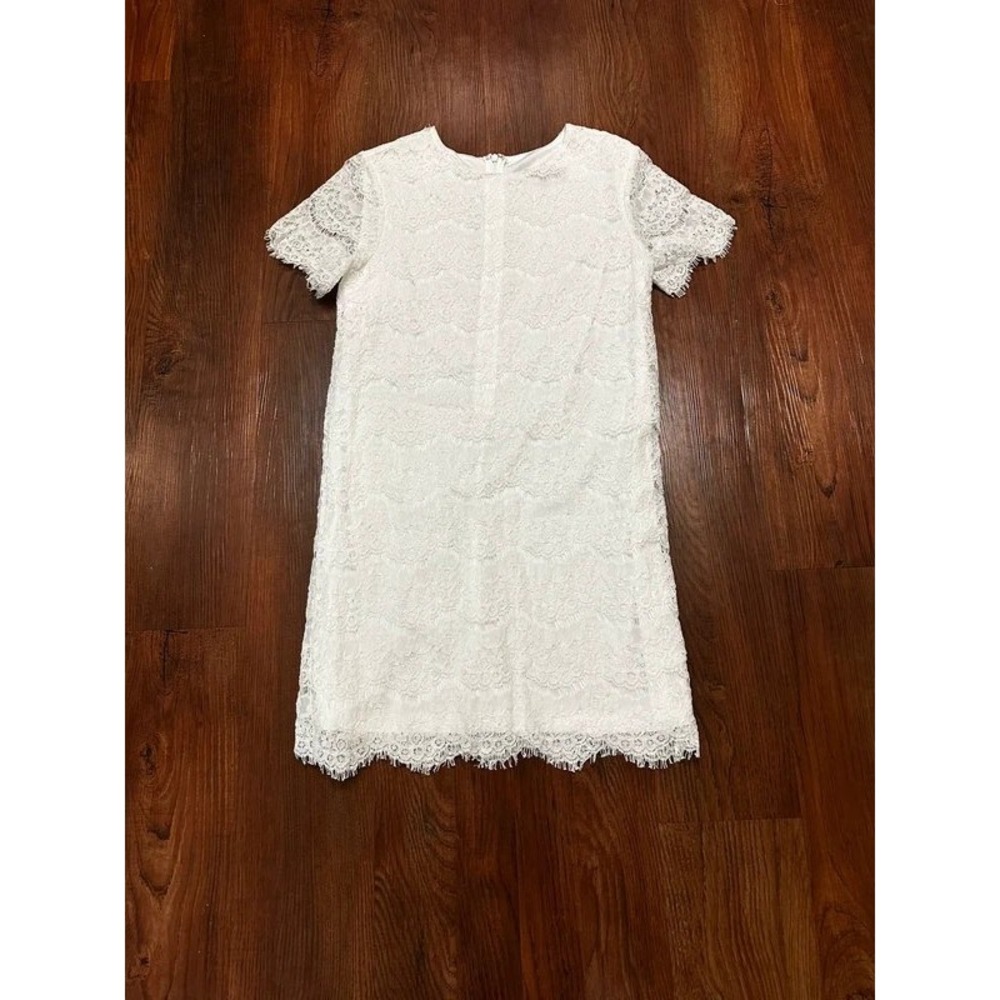 Lulus Lace Shift Dress Small White - Picture 1 of 3